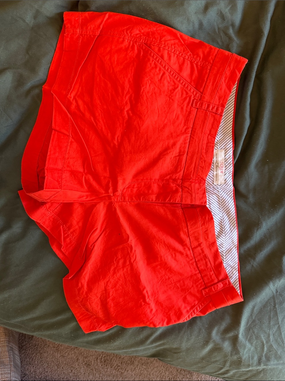 Bright orange Women's Casual Shorts